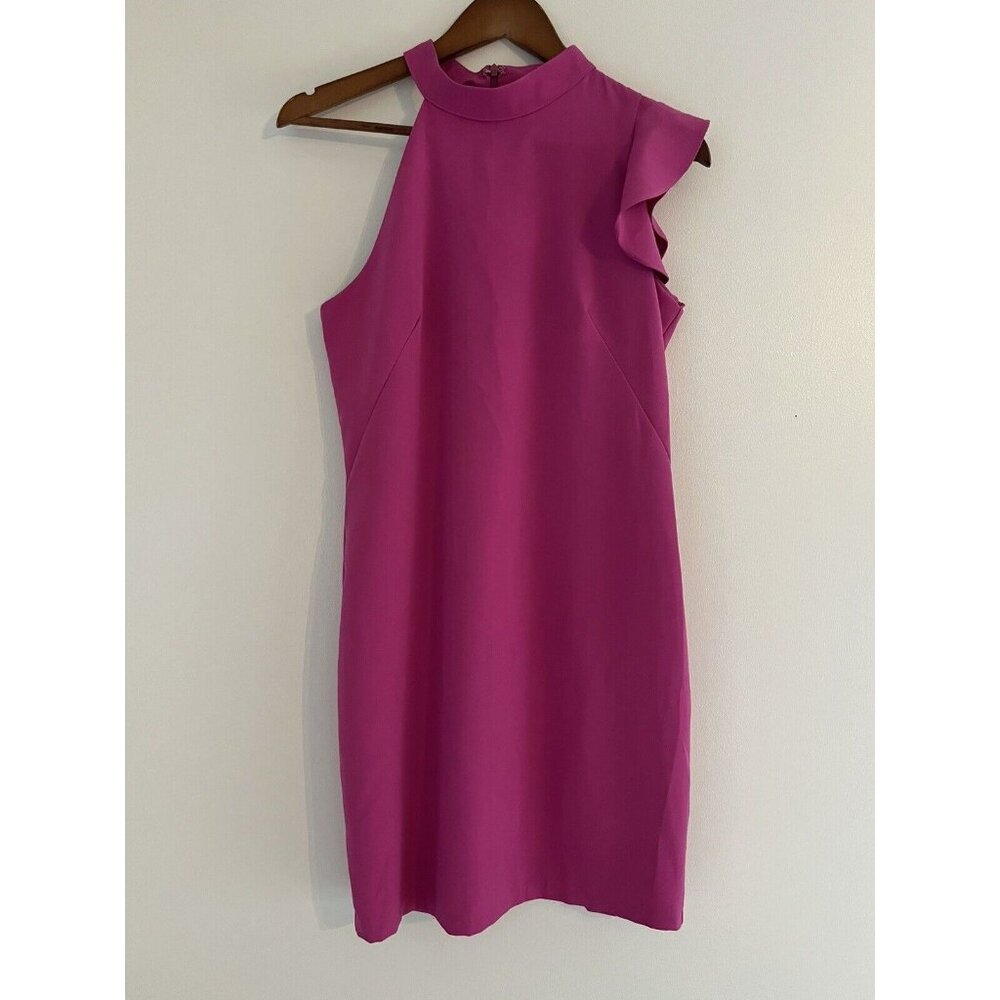 C. Luce Cocktail Dress One Shoulder Pink Women’s Juniors Medium